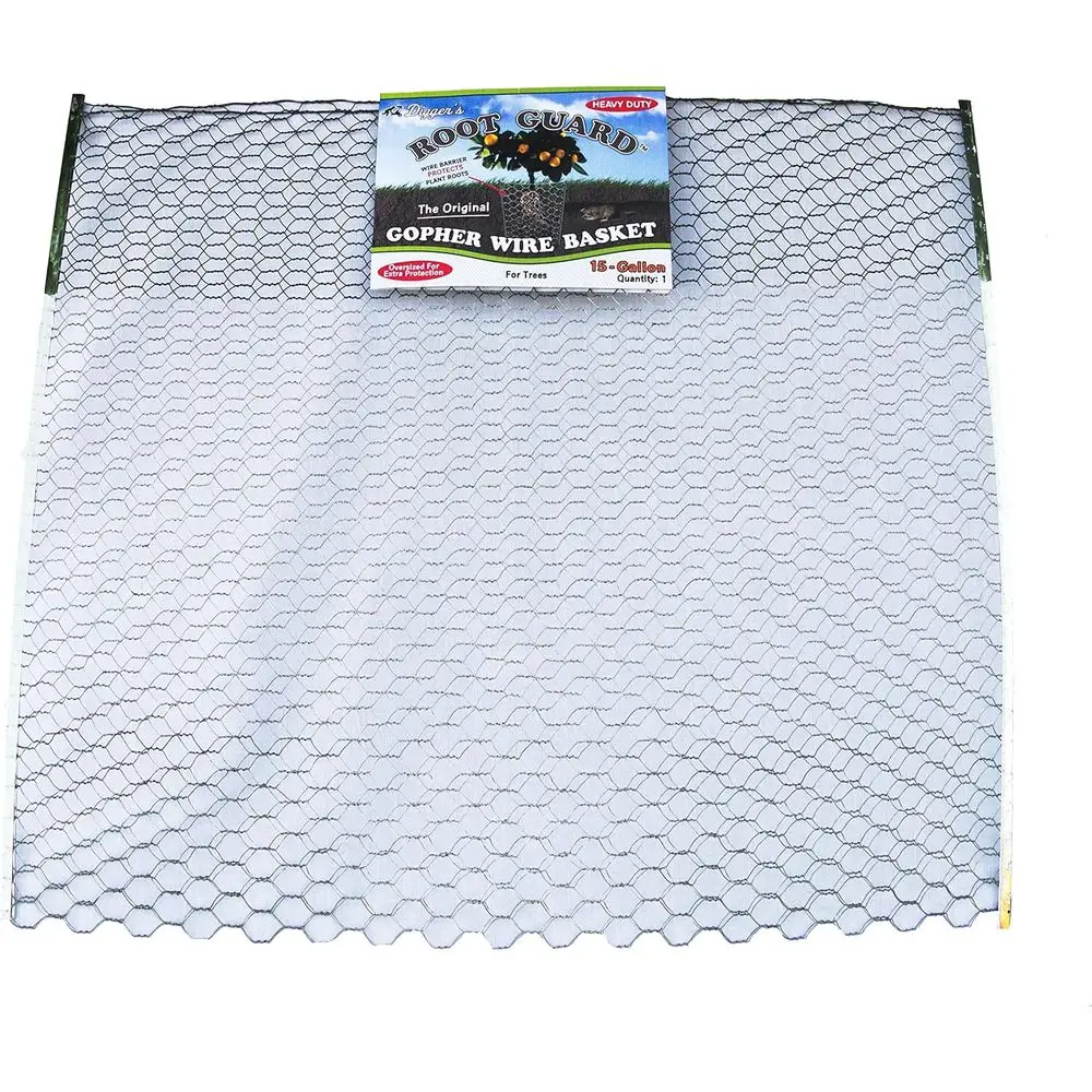 

24-Pack 15 Gallon Root Guard Gopher Wire Baskets for Outdoor Plant Protection