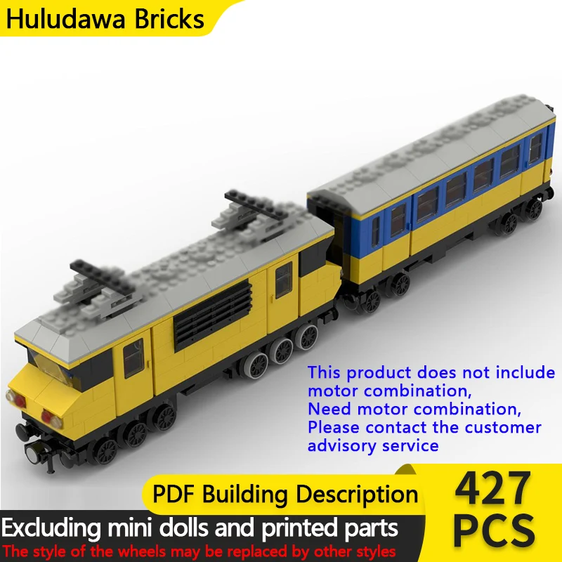 

Модель городской автомобиль MOC, строительные кирпичи NS 1600, локомотив и пассажирские вагоны, модульная технология, детские подарки, сборные игрушки, костюм