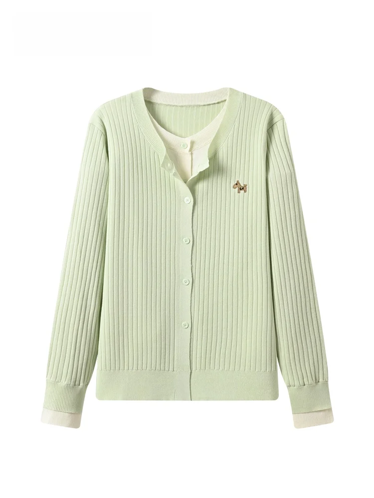 

CaraCLUB: Новинка! Женский трикотажный джемпер больших размеров с длинным рукавом, имитация двухслойности, ультрамодный, омолаживающий эффект, полиэстер.