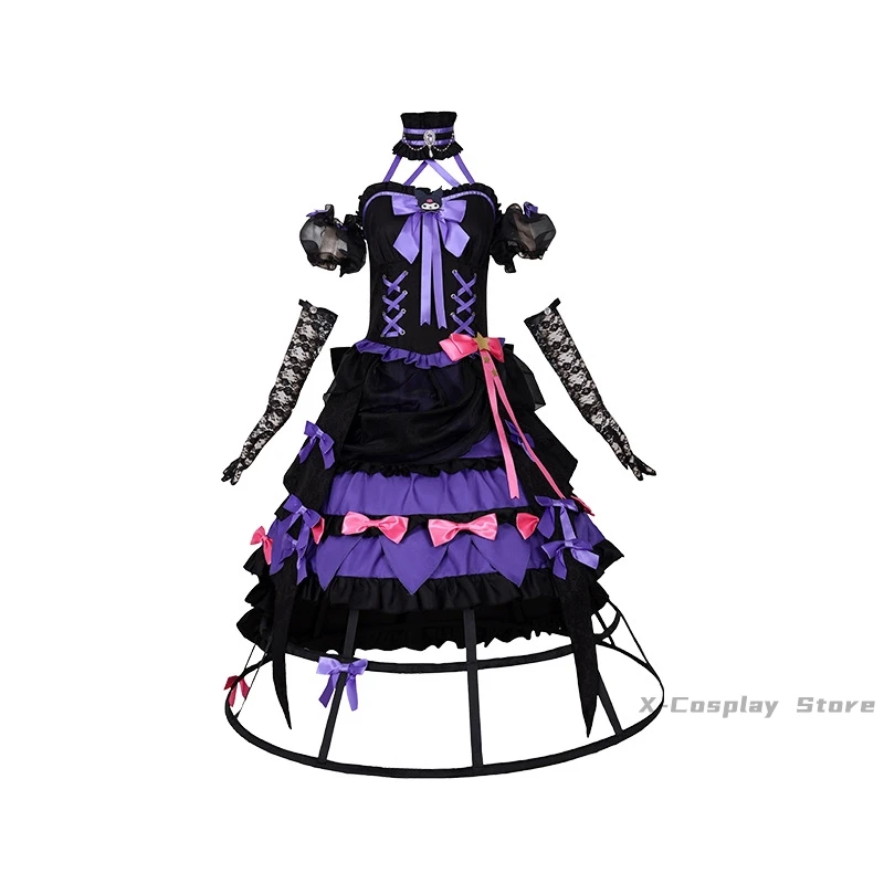 Bloedige Koningin Mary Cosplay Game Identiteit Bloedige Koningin Cosplay Kostuum Uniform Lolita Jurk Carnaval Anime Rollenspel Pakken