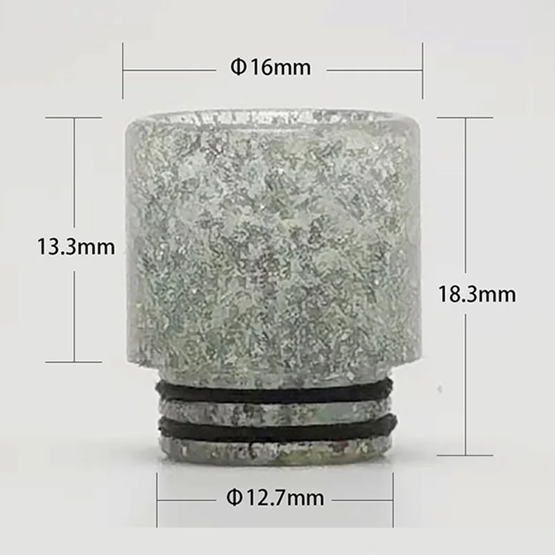 Resin 810 Drip Tip Vape Mouthpiece Holder Universal for Goon Kennedy 24mm RDA RTA Tank