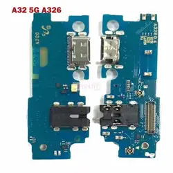 USB Charger Port Jack Dock Connector Charging Board Flex Cable For Samsung Galaxy A32 4G A325 / A32 5G A326