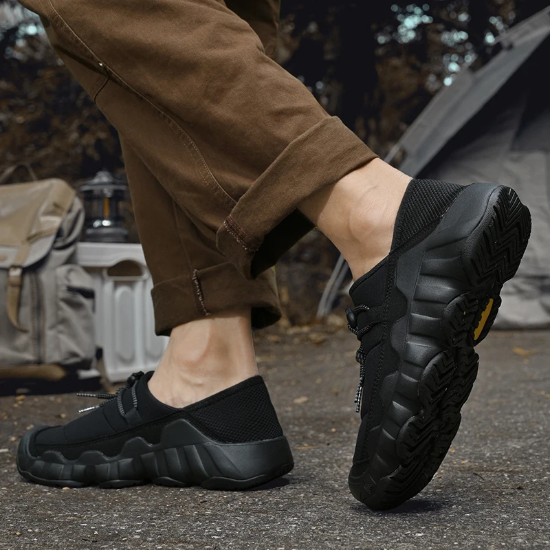 ماركة أحذية رياضية رجالية في الهواء الطلق مقاوم للماء حذاء رجالي عالي الجودة حذاء رجالي كاجوال موضة أحذية مشي قابلة للتنفس حجم 38-46 #4