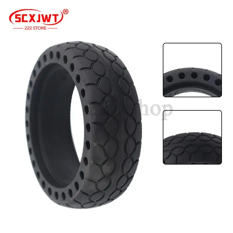 جديد عجلة سكوتر المحور الخلفي 5.5 بوصة ل Xiaomi Mijia M365 برو المحور الخلفي التخميد الإطارات الصلبة جوفاء غير إطارات هوائية العسل