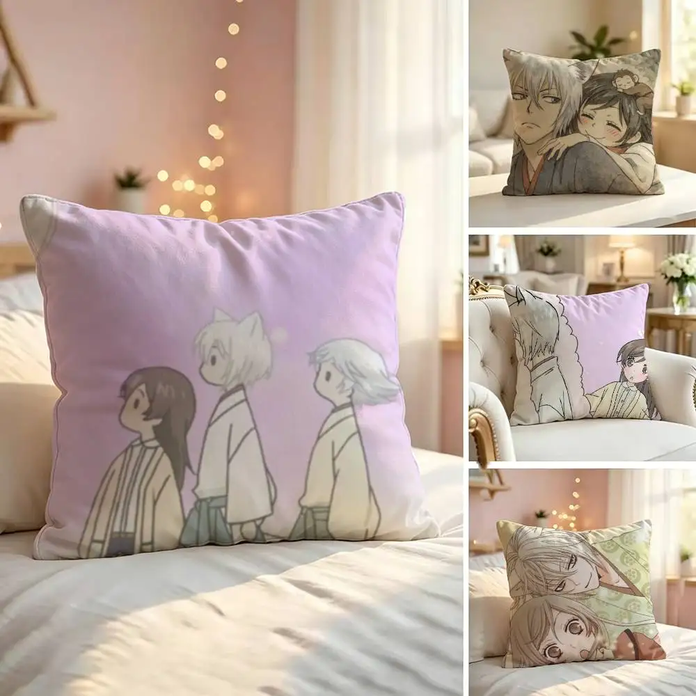 Anime K-Kamisama K-Kiss Square Double-Sided printed Pillow Case Bedroom Bedside Pillow Sofa Cushion Cover