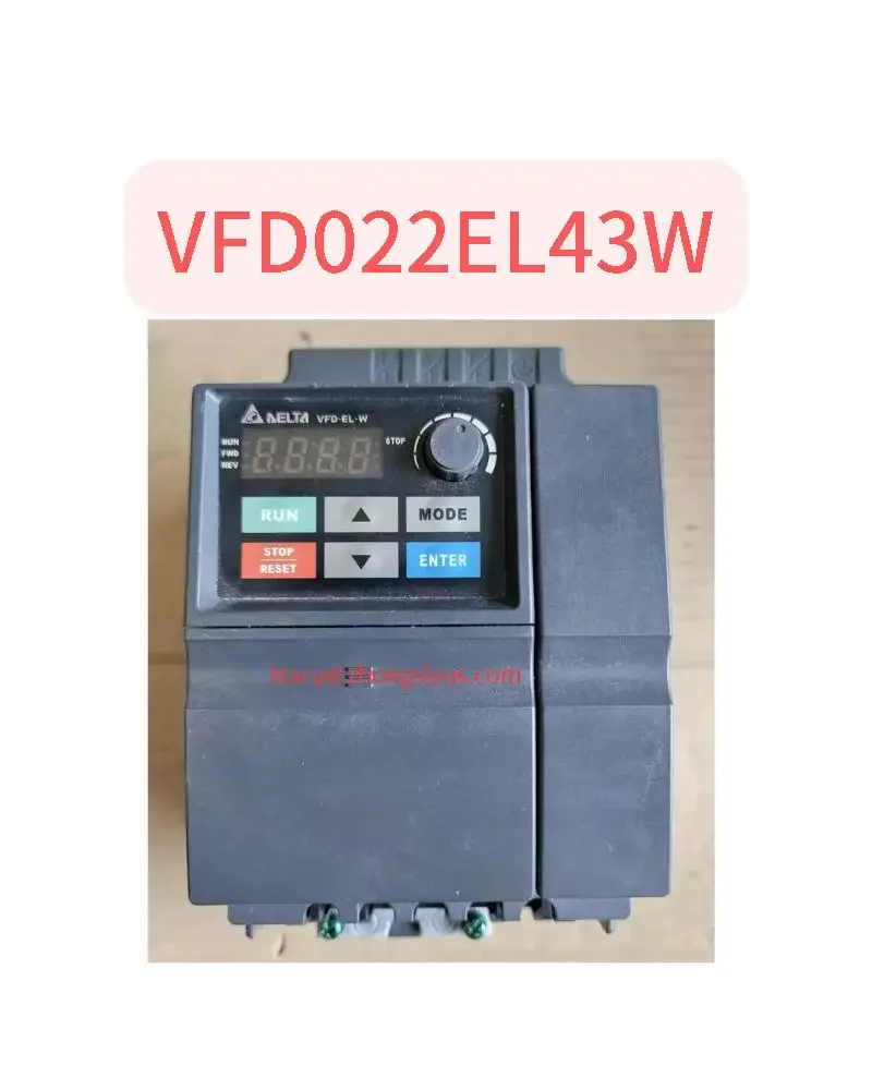 

Used inverter 2.2kw 3-phase input VFD022EL43W, test function normal