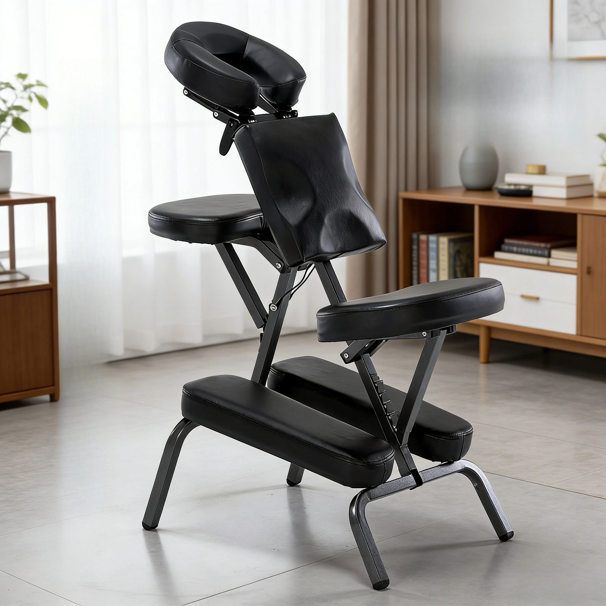 

AOLIVIYA Tattoo Chair Foldable Massage Portable Traditional Chinese Medicine Pedicure Chair Scraping Chair Tattoo Stool Phy