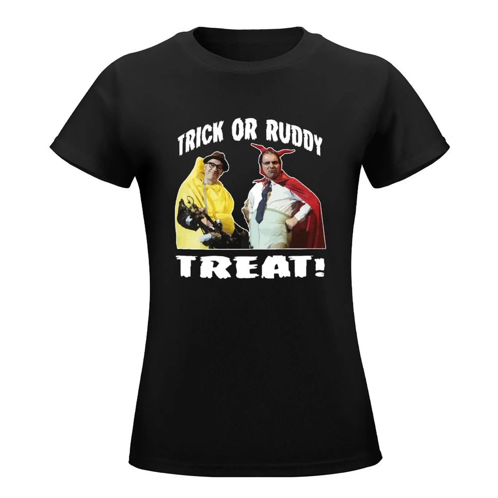 Trick or Ruddy Treat T-Shirt summer clothes plus size tops female t shirt for Women