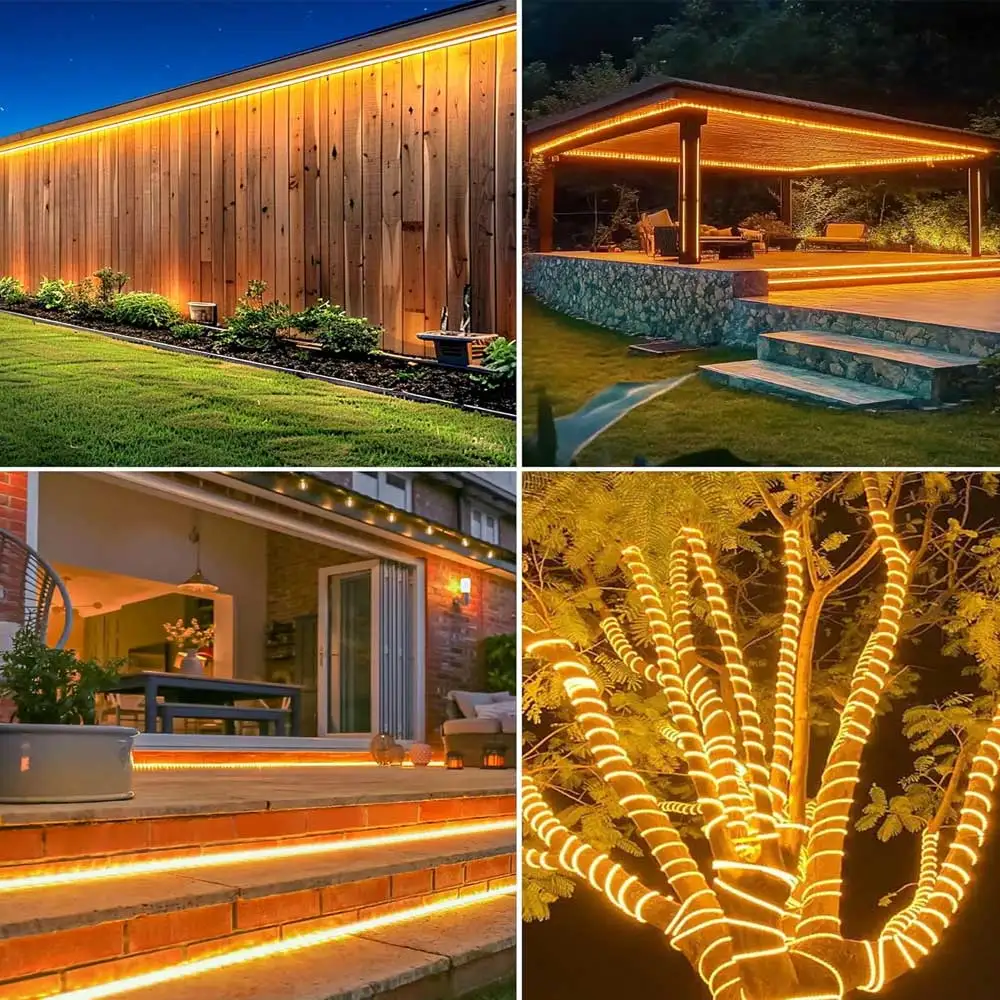 COB Solar Strips Light DC 24V Lights Waterproof 1-5M 320LEDs Density Linear Lighting For Garden Decoration Warm /White