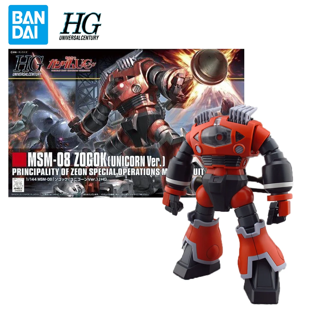 

Оригинальная Bandai HGUC в наличии Zogok Unicorn Ver коллекция 1/144, фигурка мобильного телефона, аниме, экшн-сборка, модель робота, игрушка в подарок