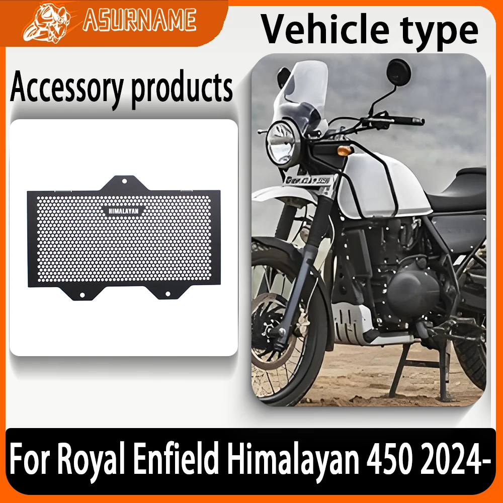 

New 2024 For Royal Enfield Himalayan 450 Himalayan450 2024- Accessories Radiator Guard Grille Grill Cooling Cover Protection