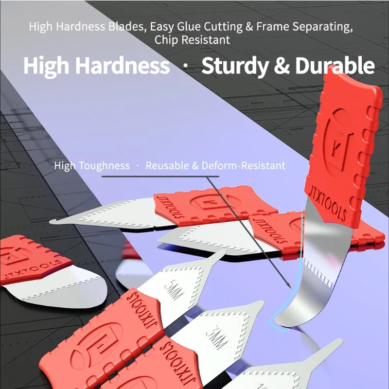 

JTXTOOLS Limit Disassembly Blade High Hardness Durable Chip-Resistant Tool for Mobile Phone&Tablet Repair