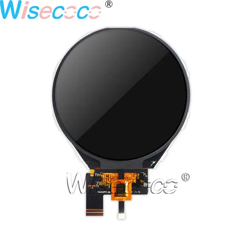 3.4 Inch IPS Circular Round LCD Display 800*800 Screen With PCAP Touch Panel MIPI Controller Board For Monitor