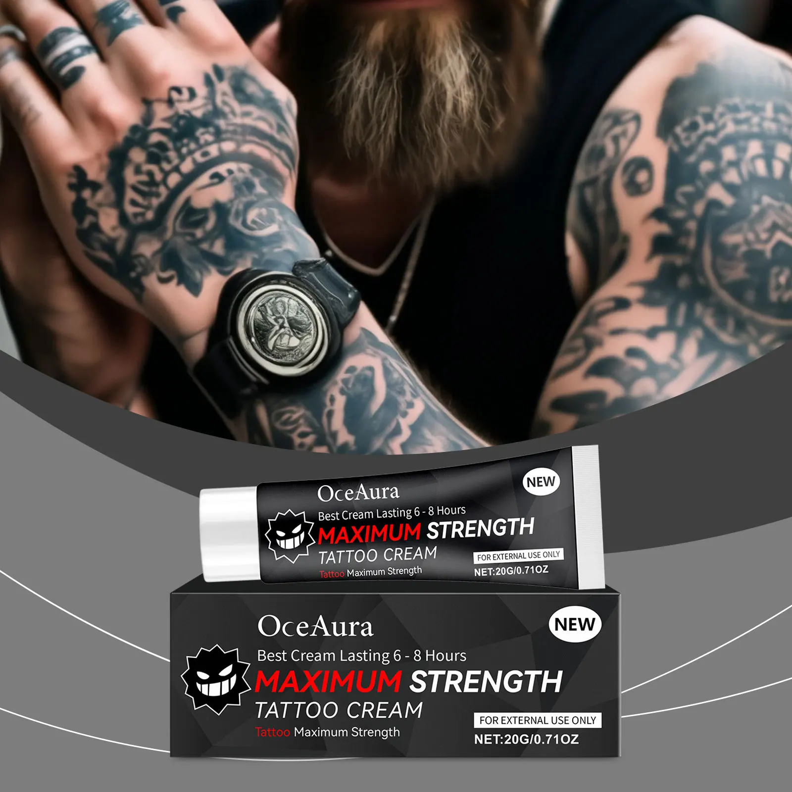 

20 г крем для ухода за татуировками максимальной прочности, увлажняющий барьер для кожи, восстанавливающий уход, успокаивающий гель с алоэ вера, успокаивающий крем для татуировок