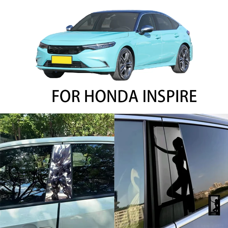 

FOR HONDA INSPIRE window trim center pillar sticker