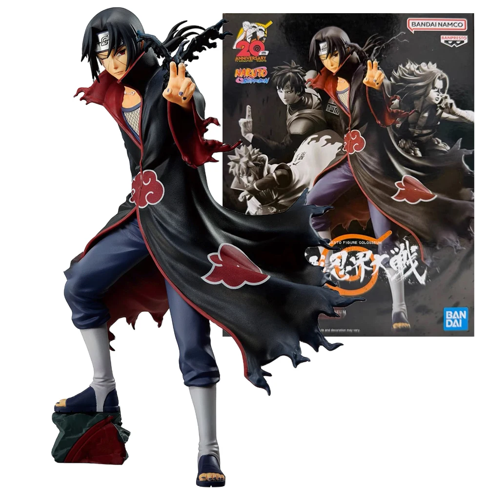 21CM Uchiha Itachi Figure Anime NARUTO Crow Shippuden Animation Model Toy Gift Collection Decoration Ornaments Artwork PVC