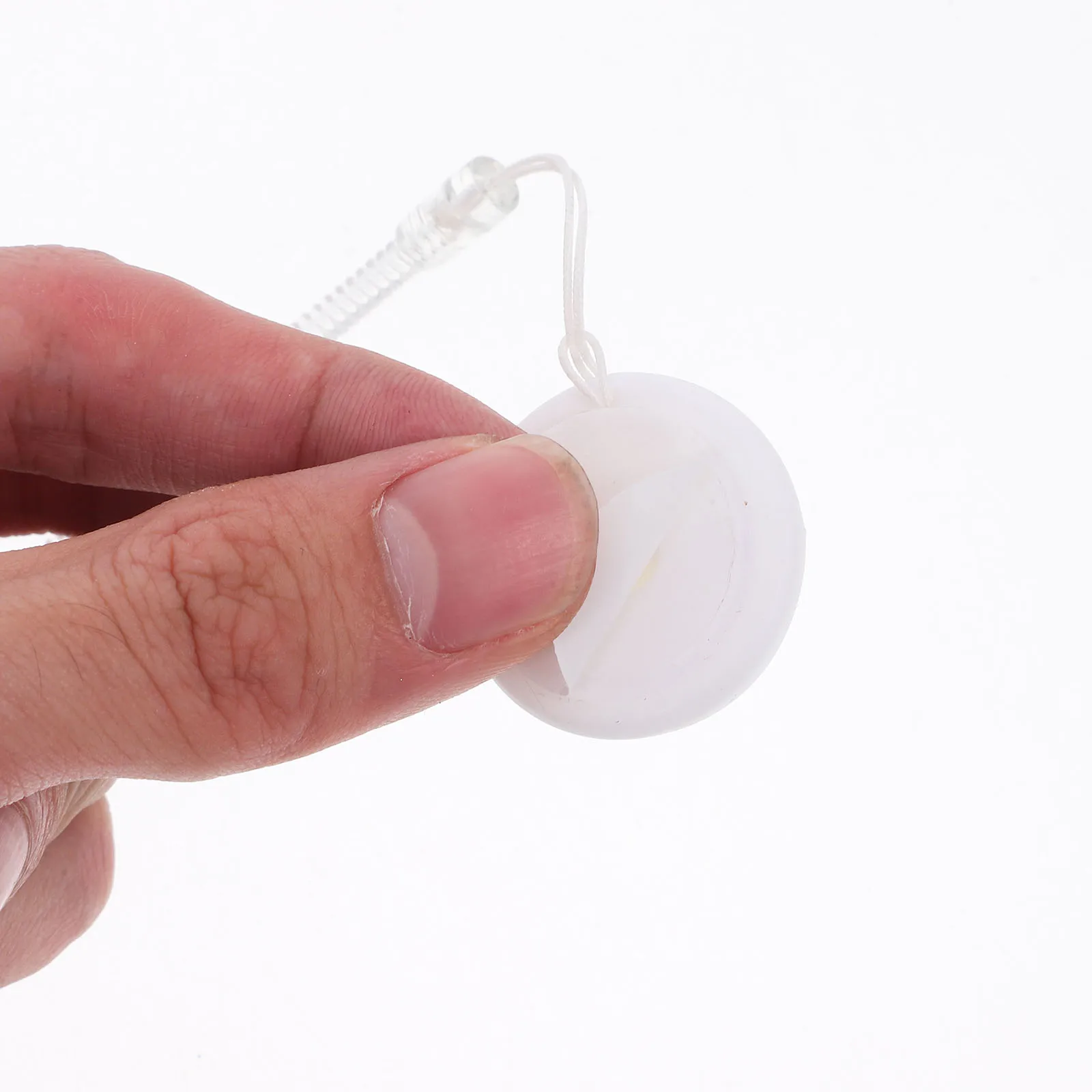 

2Pcs Pen Chain Secure Anti Theft Silicone Base Holder for Office Reception Bank Counter Drop Proof Stable Stationary Organizer