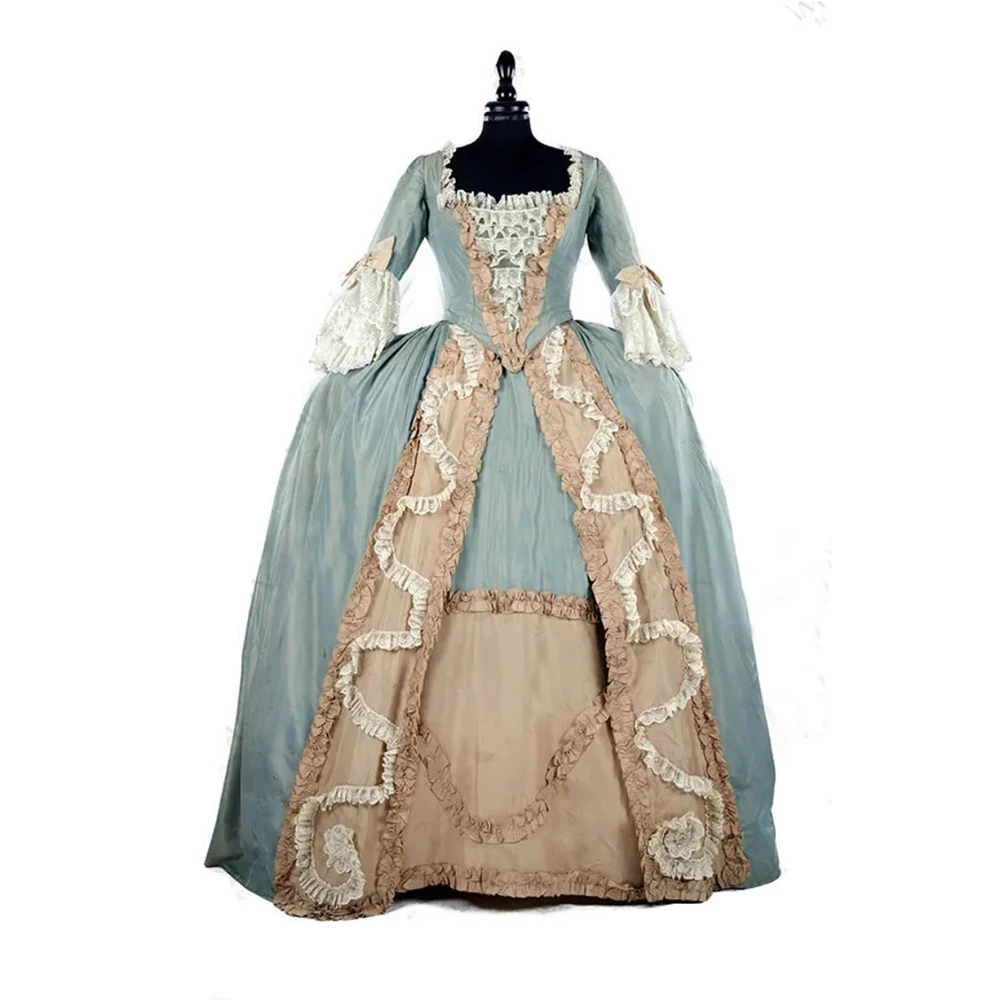 Women\'s Victorian Rococo Dress 18th Century Royal Court Noble Princess Baroque Ball Gown Renaissance Wedding Costume