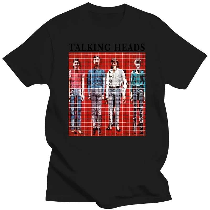 Sizes S 5Xl TALKING HEADS T Shirt Retro 80s New Wave Post Punk Art Rock Talking Heads Summer Funny Graphic T Shirts Oversized