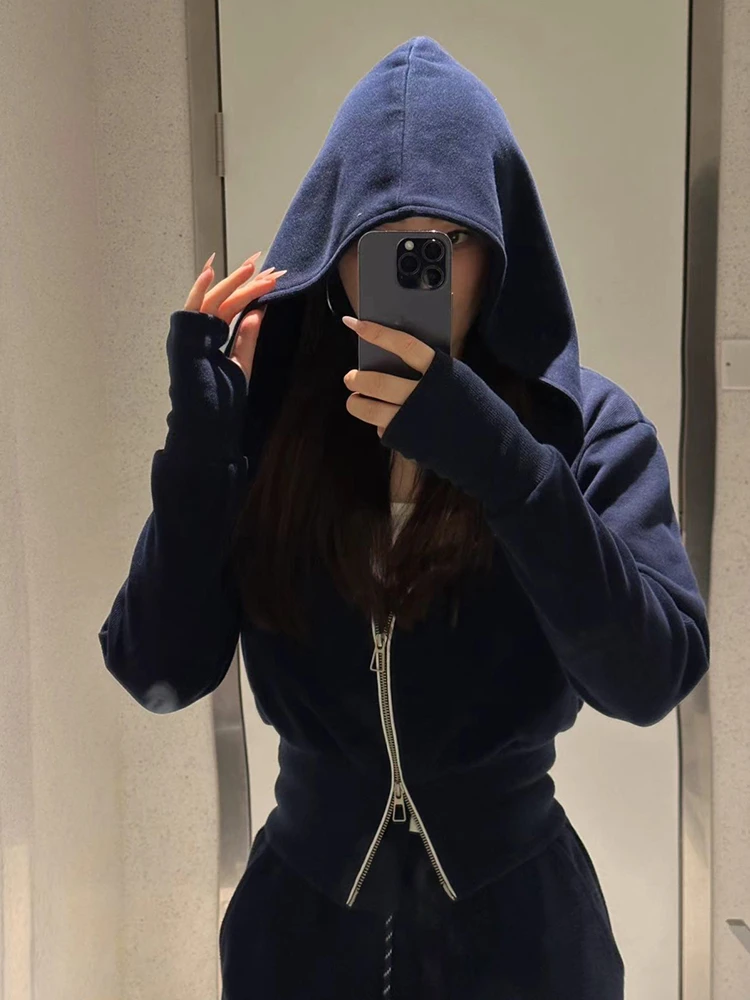 秋冬用パーカーセット レディース カジュアル スポーツウェア クレテ 高級感 韓国風 スタンドバージョン 綿 ポリエステル