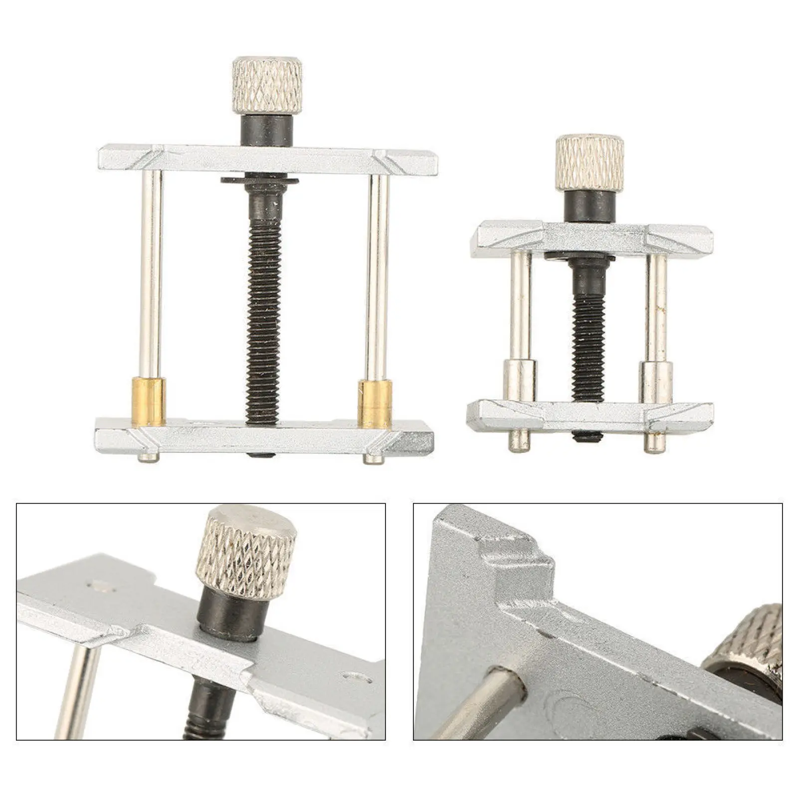 عالمي # 4039+ # 4040 الصلب ساعة حركة حامل قاعدة معدنية دعم المشبك ساعة تحديد حامل الساعاتي المشبك مجموعة متنوعة