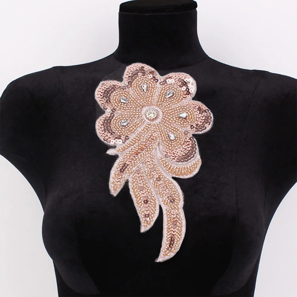 

Advanced Pearl Sequins Diamond Patches Decals Fashionable DIY Dresses Wedding Dresses Other Clothing Accessories