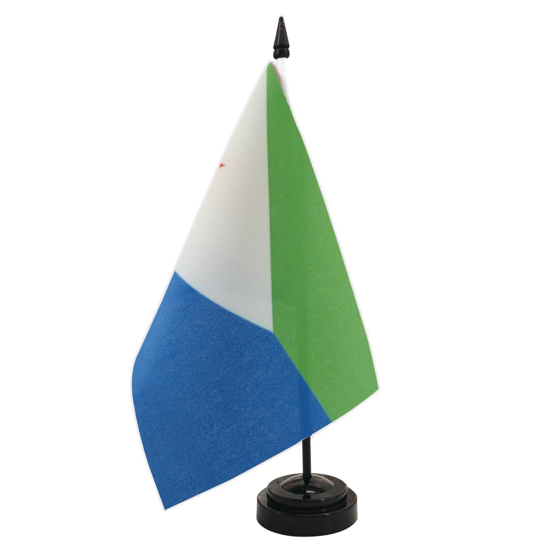 Djibouti Desk Flag 5.5x8.3inch Conference Negotiation Flag Product Display Office Top Desk Ornaments Flags