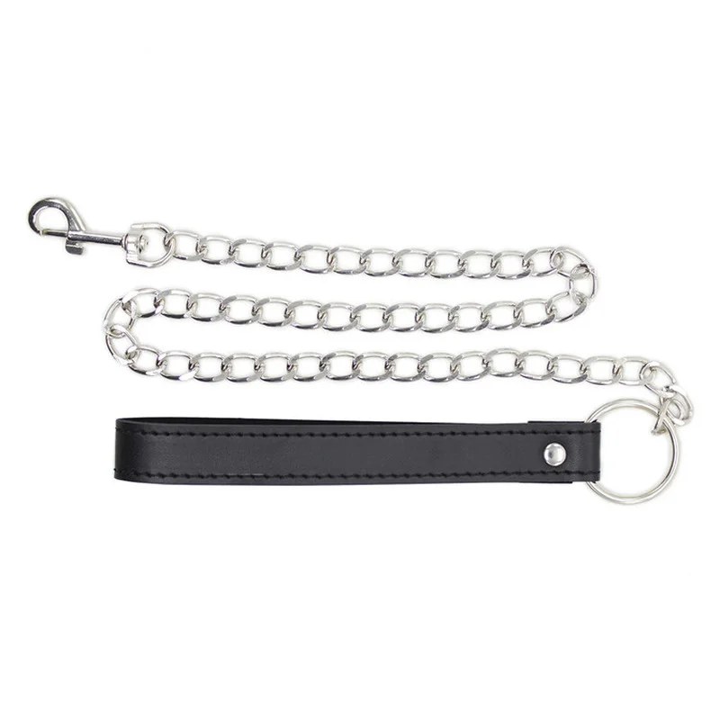 Esponja suave negra erótica acolchada en el interior de cuero, postura de castidad, cuello para Bdsm, Gargantilla, Bondage, arnés para parejas,