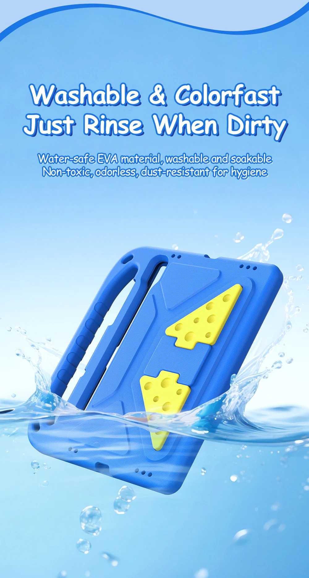 DUXDUCIS stoßfeste EVA-Hülle für Kinder für Samsung Galaxy Tab S11/S10 Lite/S9 FE/S8 11 Zoll Tab A9 8.7 A11 Plus Anti-Drop-Ständer-Abdeckung – Detail 10