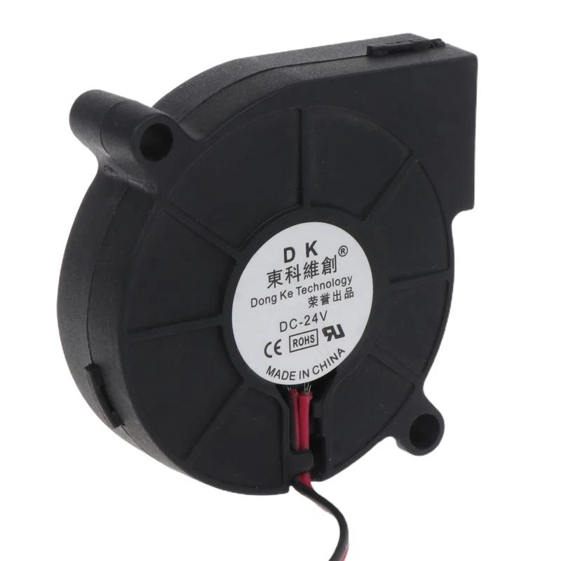 090F 3D Принтер Масляный вентилятор для подшипника 5V/12 В/24 В 2PIN Масляный охлаждающий вентилятор.