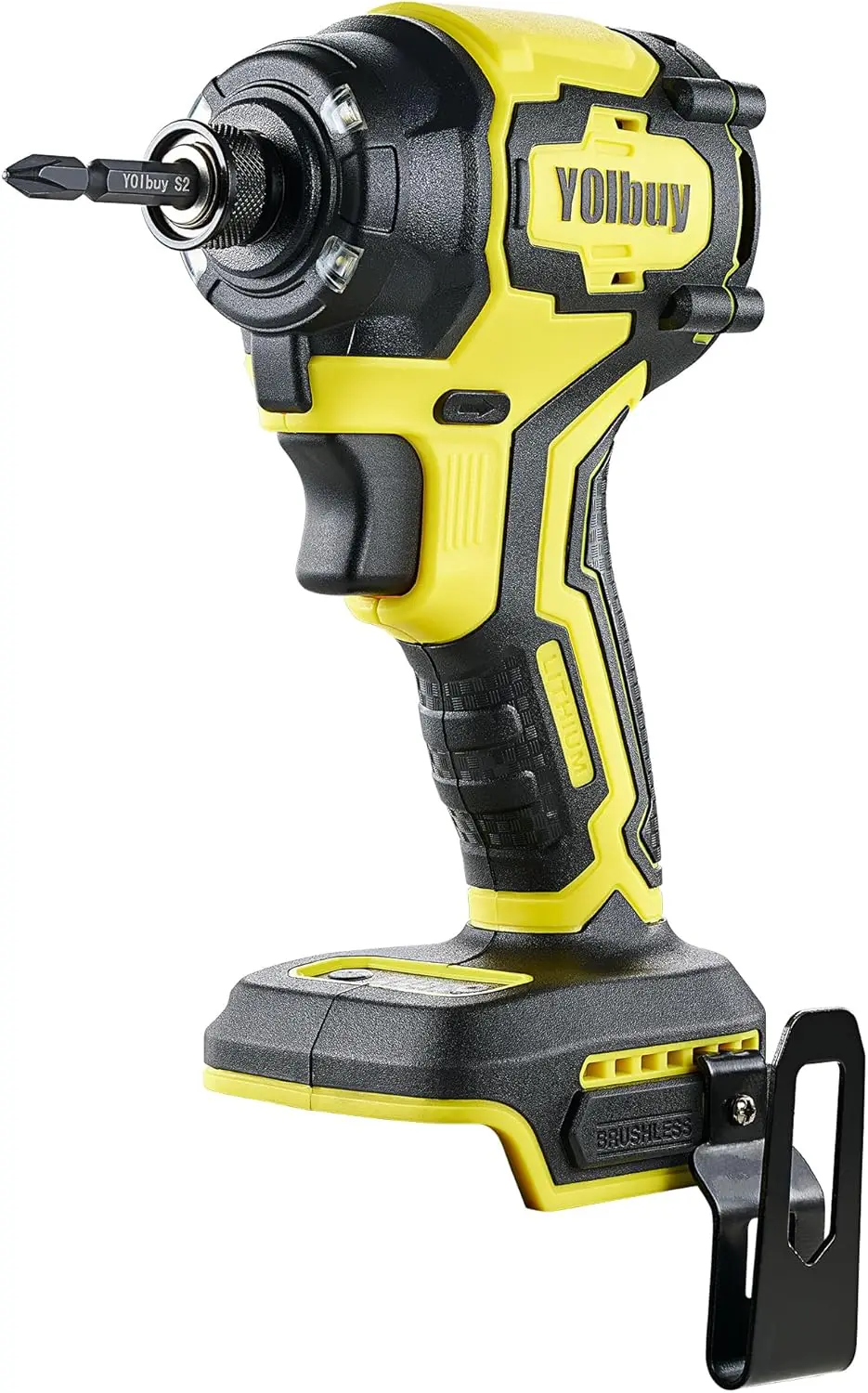 

Compact Cordless Impact Driver with Brushless Motor, 4-Speed, LED Light, Compatible with 20V Batteries (Tool Only)