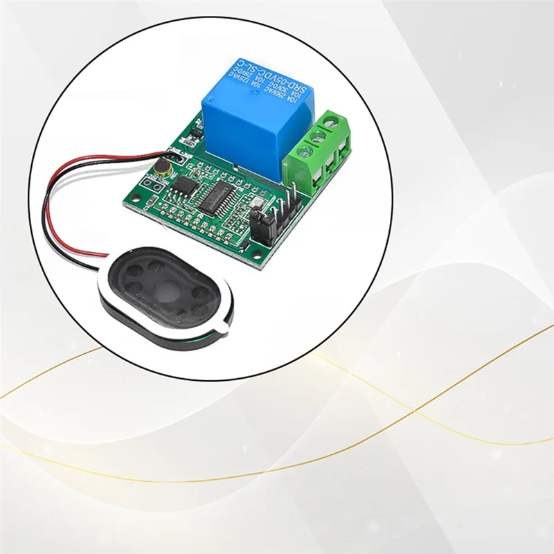 Module de reconnaissance vocale Intelligent Smart-AI, Module de commutation de commande vocale hors ligne, prise en charge de la voix personnalisée pour dispositif vocal à monter soi-même