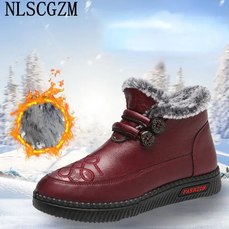 Winter Boots for Women 2024 Sneakers Snow Boots Women Ladies Shoes Ankle Boots Slip on Shoes for Women Snow Boots Loafers дутики