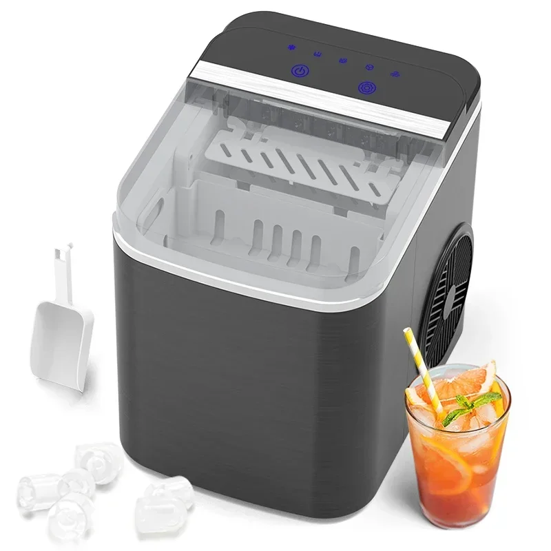

YYHC-Commercial Home Automatic Smart Countertop Ice Making Machine Small Mini Portable Ice Cube Maker Machine