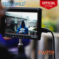 Feelworld FW759 7 Inch IPS 1280 800 Camera Field DSLR Video Monitor with Peaking Focus HD 7\