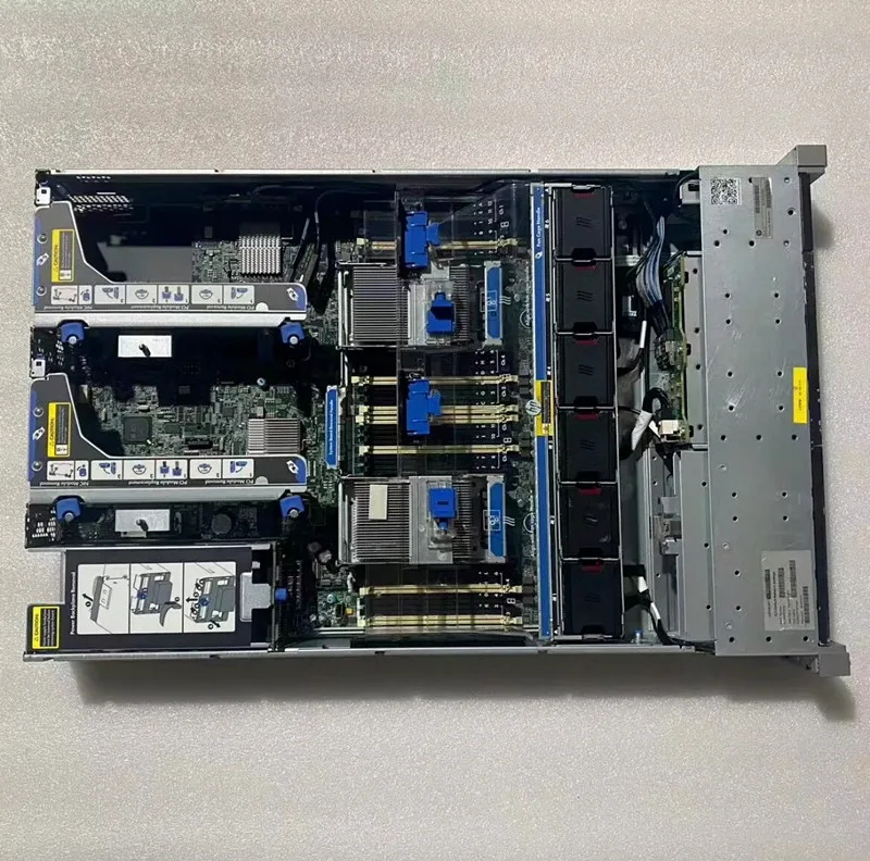 FOR HP ProLiant DL380P G8 SAS HDD Backplane Board And Cage 672146-001 / 670943-001 With data and power cables