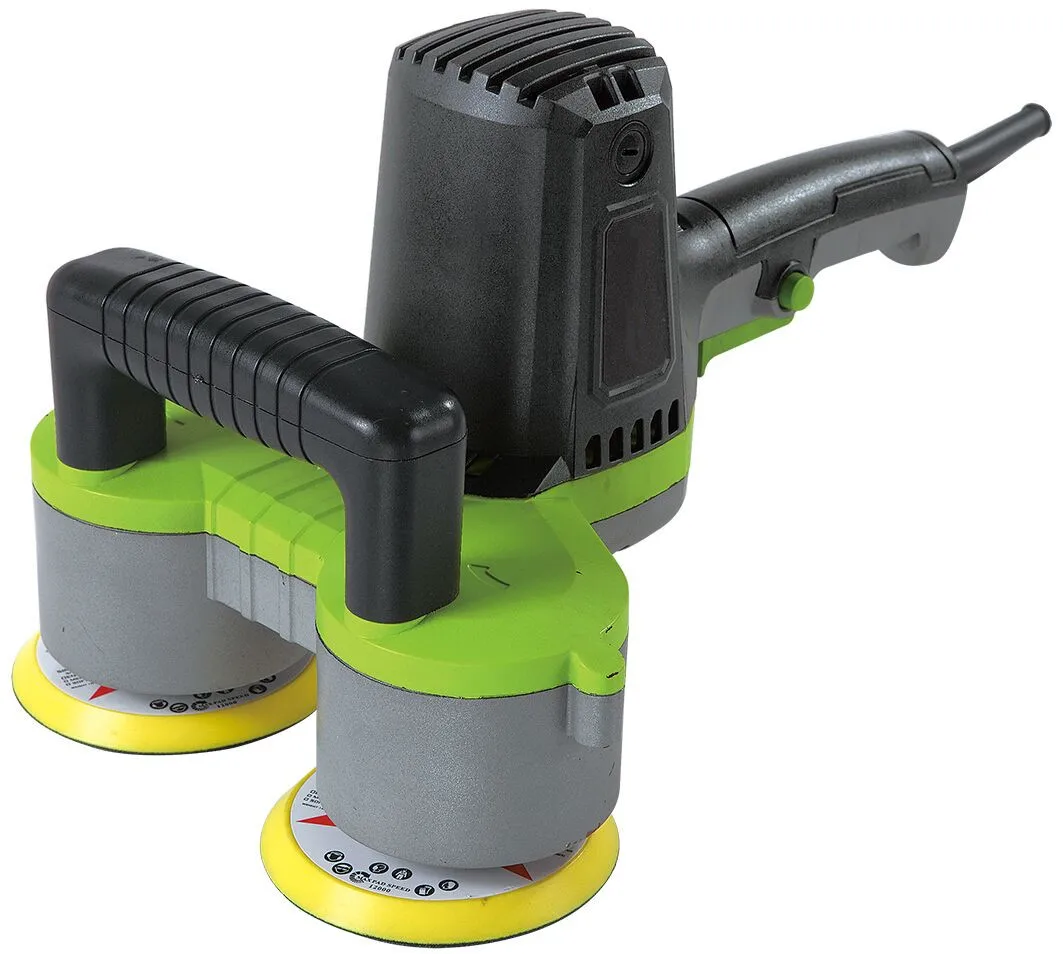 Twin Head Dual Action elektrische polijstmachine voor autodetaillering polijstmachine