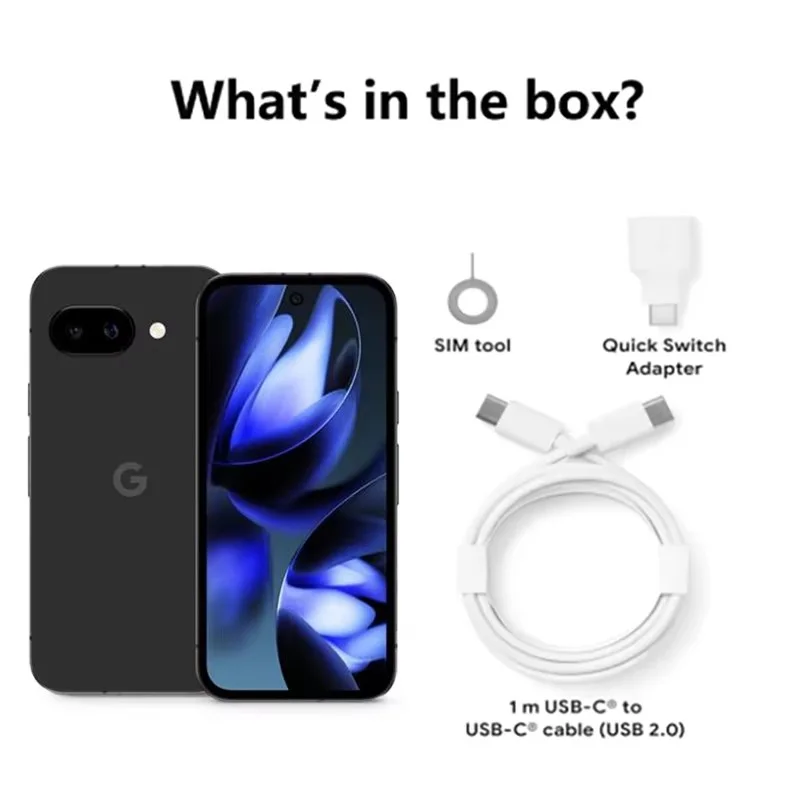 New Original Google Pixel 9a 5G SmartPhone NFC 8GB 128GB 120Hz P-OLED HDR 6.3'' 48MP+13MP Tensor G4 Octa-Core Android pixel 9a