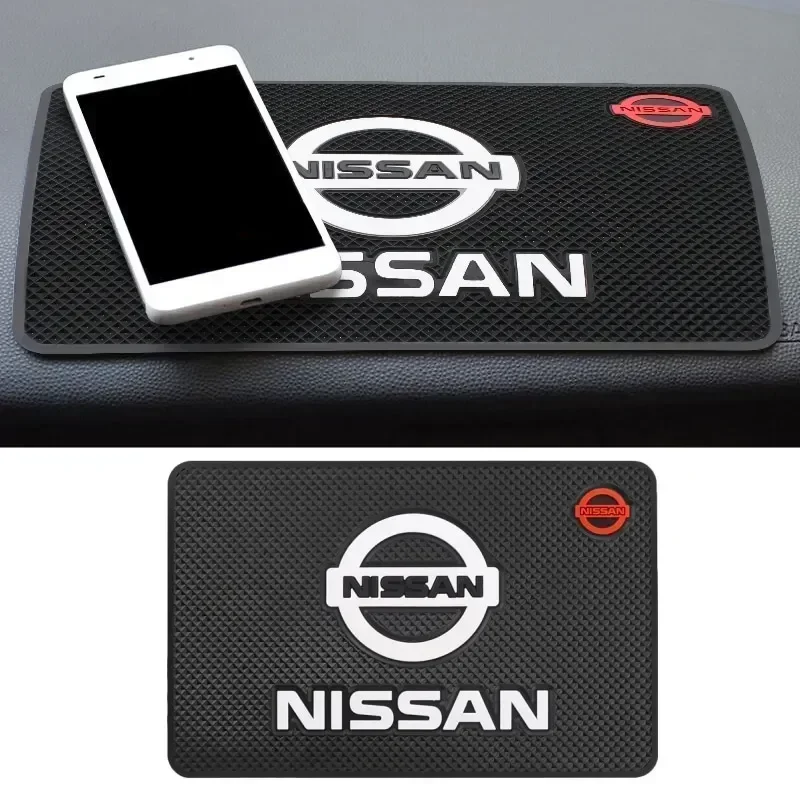 Car Non-Slip Mat for Nissan Teana Juke Terrano Terra Leaf Almera March GTR Note Patrol Qashqai Skyline Serena Tiida Murano Micra