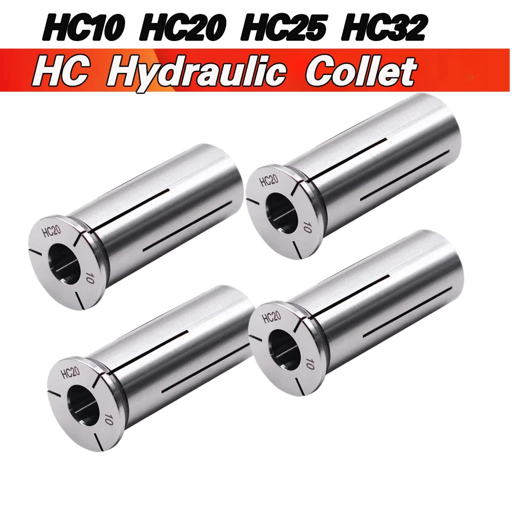 HC10 HC12 HC16 HC20 HC25 HC32 Hydraulic Collet Chuck for PHC BT30 BT40 HSK63 HSK40 HSK50 Spindle Tool Holder Spring Collets