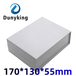 1pcs ABS Blue Plastic Enclosure Project Case DIY Project Box Enclosure 170X130X55mm Wire Junction Boxes