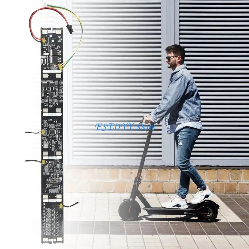 

G6DE Scooter Board for 3/4/4 Lites Models Universals Fit Short Circuits Protecting Simple Installation and Cables Provided