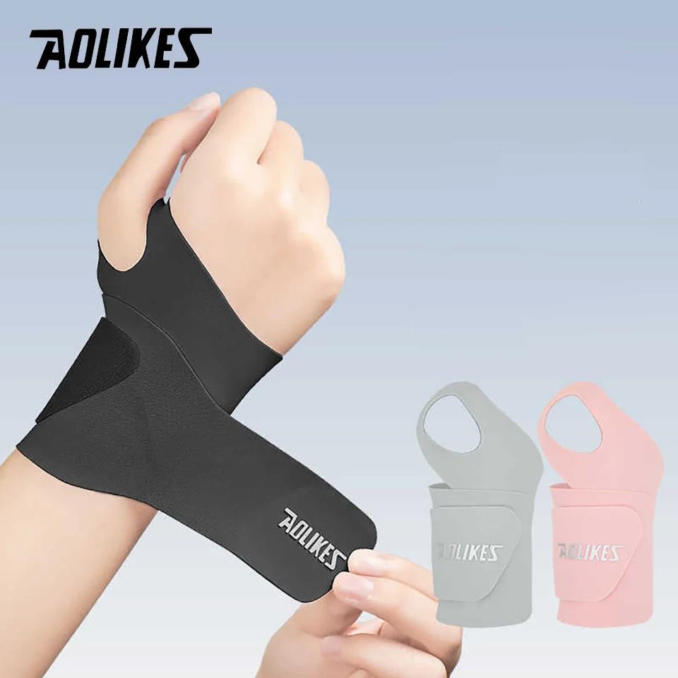 

AOLIKES 1PCS Compression Wrist Thumb Band Belt Carpal Tunnel Hands Wrist Support Brace Sleeve Tenosynovitis Arthritis Gloves