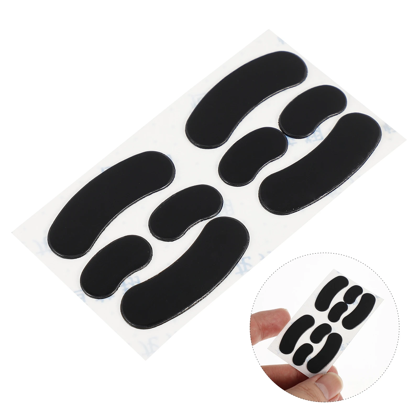 

2 Sets Mouse Foot Stickers Pad Fluency Computer Supply Feet Replacement Silica Gel Friction