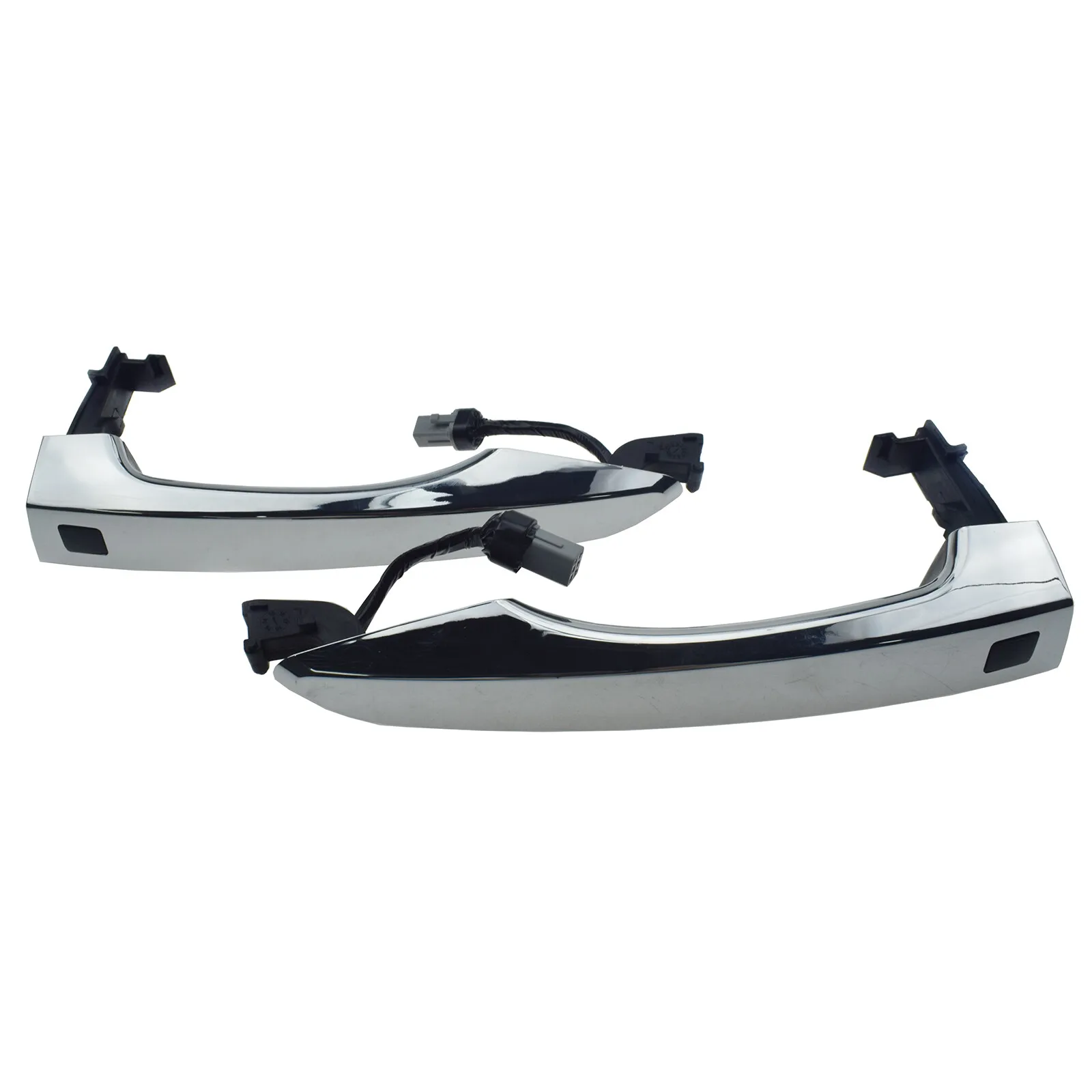 

Хромированная передняя ручка со стороны водителя и пассажира для ручки смарт-ключа для Hyundai Tucson -