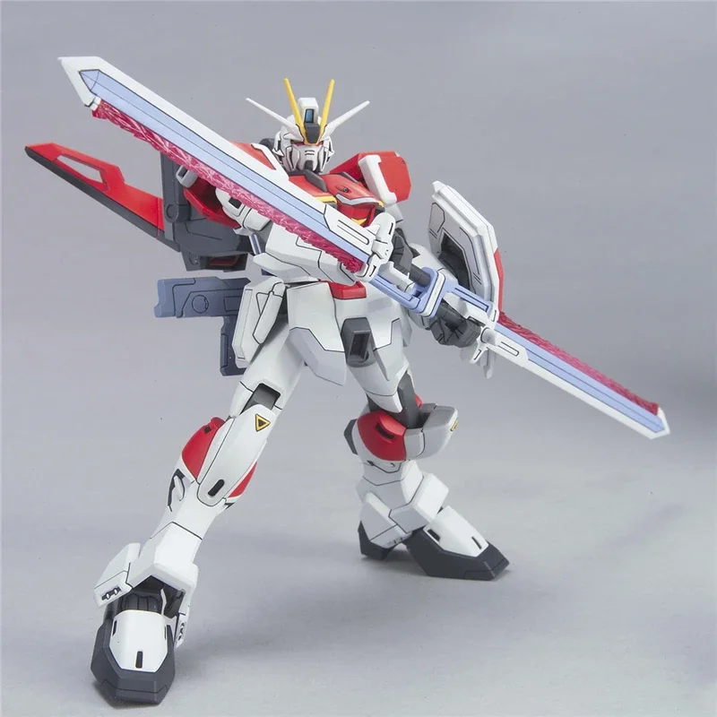 Bandai Gundam Model Kit Anime Figure Robot Toy HG SEED 1/144 ZGMF-X56S Sword Impulse Gunpla Action Toy Figure Toys for Children