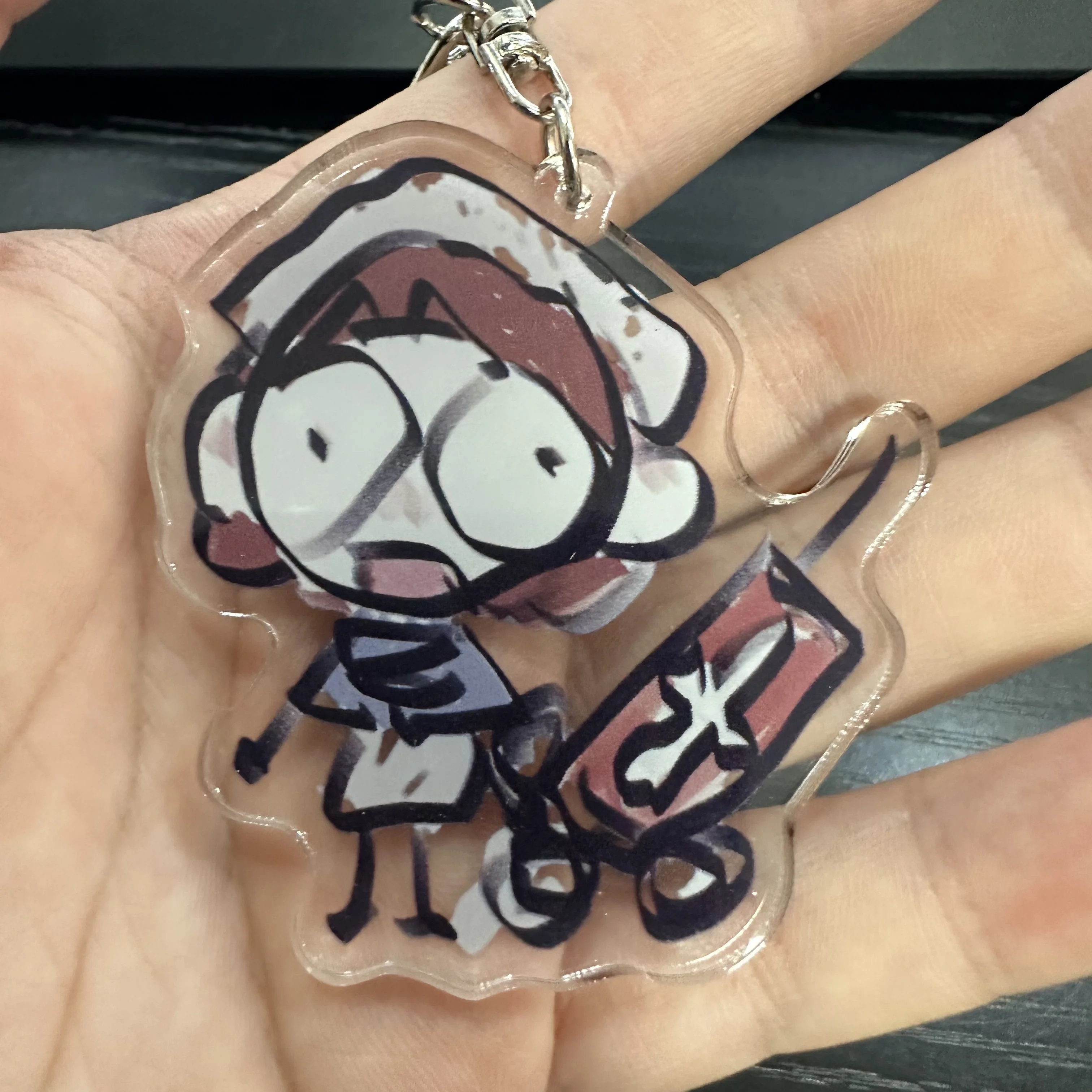 Game Identity โ
ค Figures Joker Eli Clark Naib Subedar Cosplay Acrylic Keychains Cute Cartoon Bag Accessories Fans Christmas Gifts