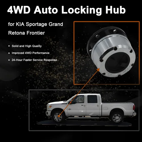 Imagen 2 del producto Bujes de bloqueo de rueda libre manuales para KIA Sportage Grand Retona Frontier Besta Bongo eres 4x4, B034 AVM460, 1 unidad