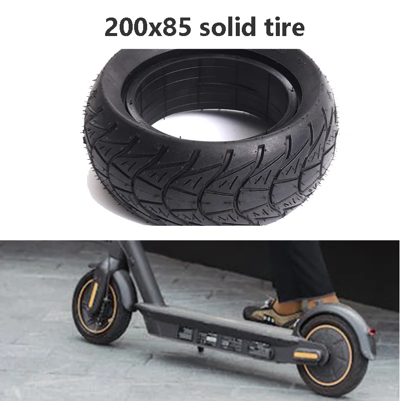 8 Inch Scooter Tyre 8s Single Drive  Solid Tire Skateboard Brushless 200X85 Electric Scooter Car Solid Tires Scooters Parts