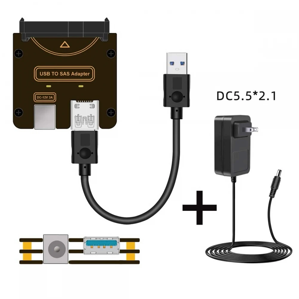 sas-hard-disk-drive-adapter-sff-8482-sas-29pin-to-usb-30-5gbps-with-chipset-and-power-port